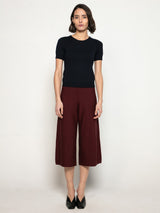 Calça Pantacourt Friso